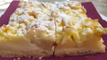 Ein wunderbarer Apfelkuchen