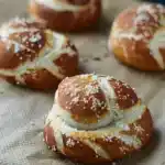 Frische Laugenbrötchen