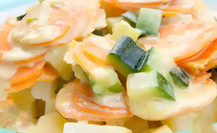 Kartoffel-Möhren-Zucchini-Allerlei