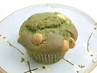 Matcha White Chocolate Muffins