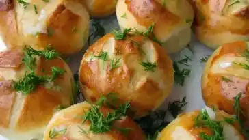 Pampuschki mit Knoblauch