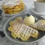 Quark-Waffeln