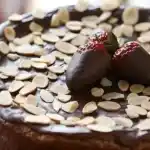 Rezept fuer Schokoladen Mandel Kuchen Thermomix W2xEX 2x webp