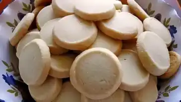 Sandtaler, wie vom Bäcker