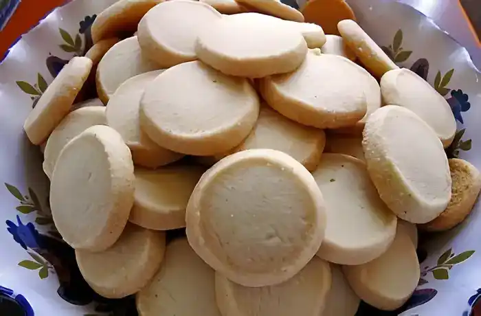 Sandtaler, wie vom Bäcker