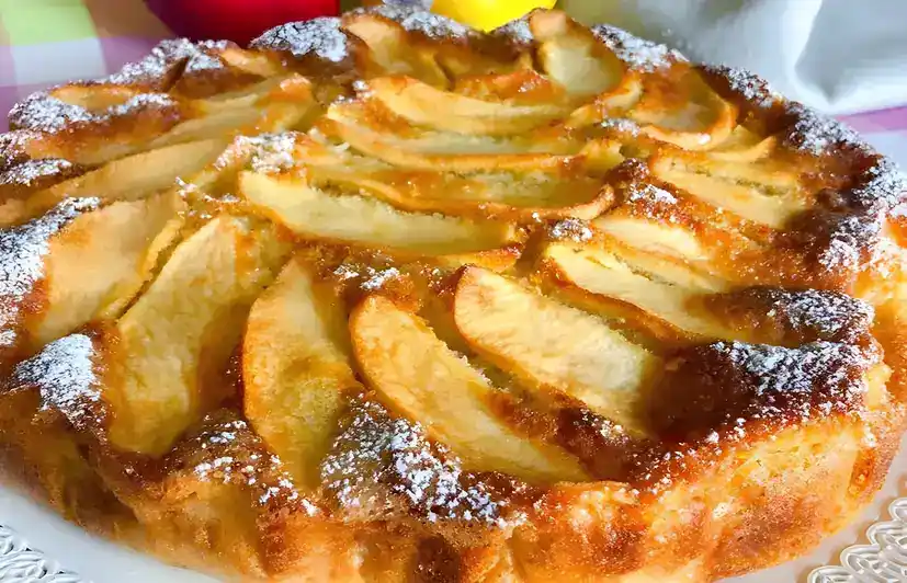 Schneller und Einfacher Apfelkuchen