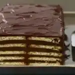 Schneller und Einfacher Petit-Beurre-Schokoladenkuchen