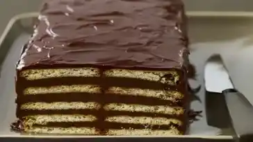 Schneller und Einfacher Petit-Beurre-Schokoladenkuchen
