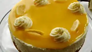 Schneller und Einfacher Zitronenmousse-Kuchen