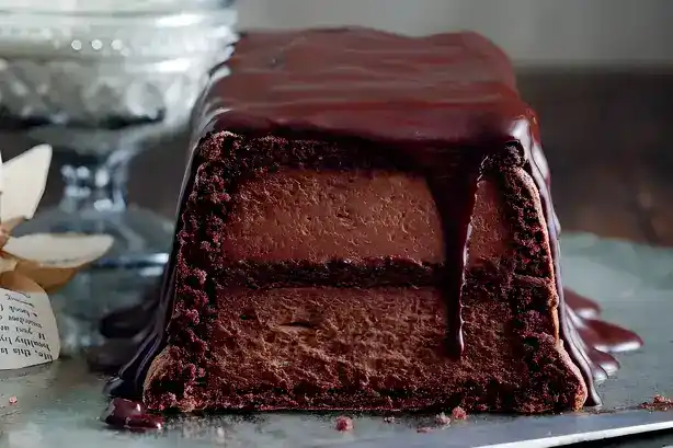 Schokoladen Mousse Kuchen