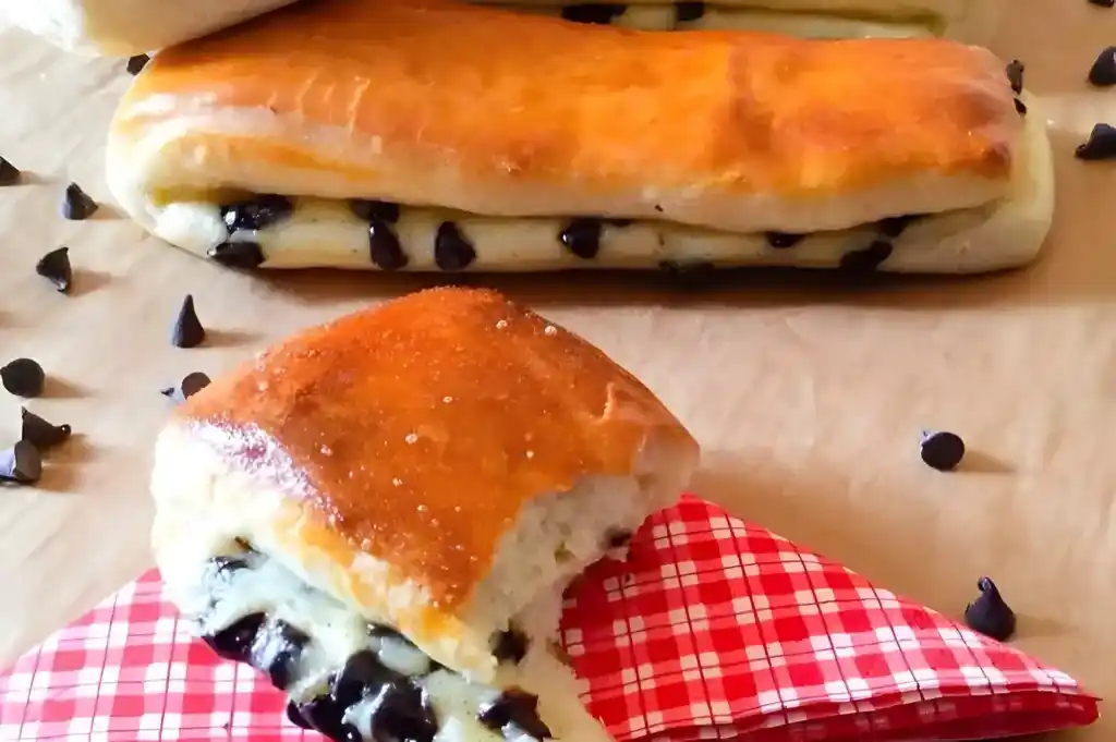 Schweizer Brioche mit Schokoladenstückchen