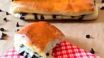 Schweizer Brioche mit Schokoladenstückchen