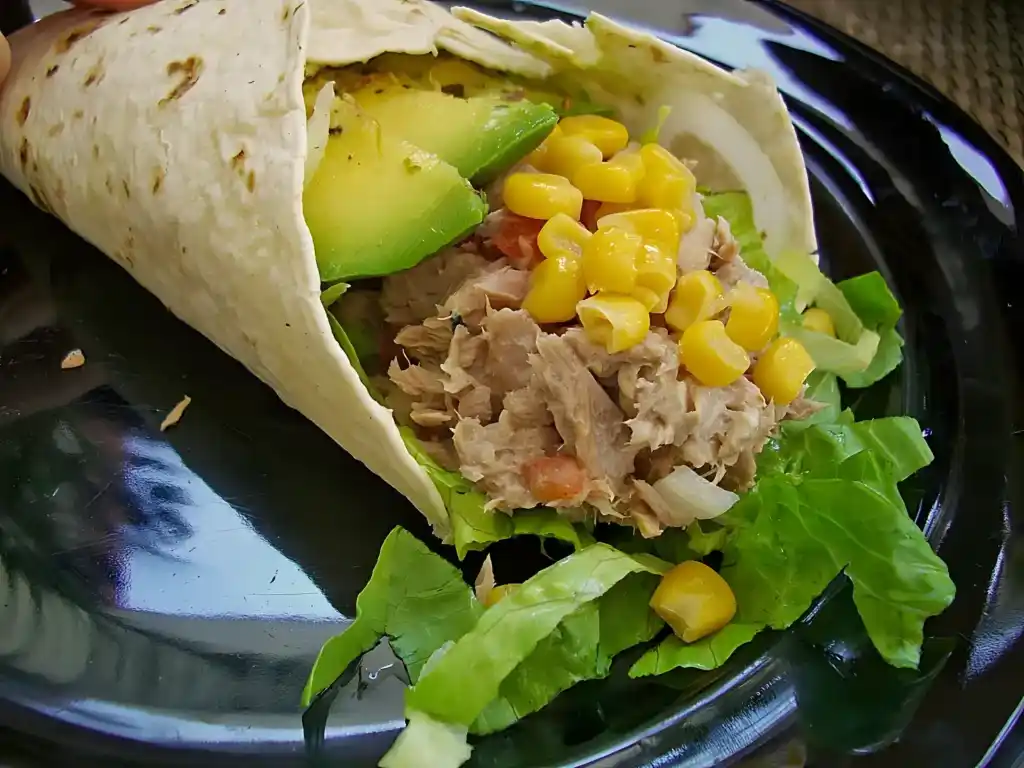 Thunfisch Wraps