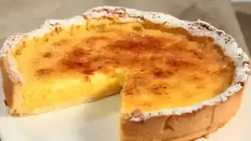 Zitronen-Crème-Brûlée-Tarte