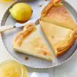 Zitronen-Frischkäse-Tarte