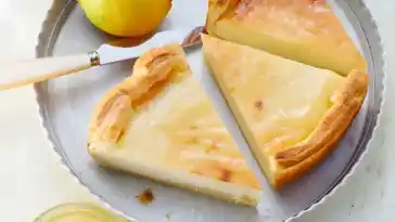Zitronen-Frischkäse-Tarte