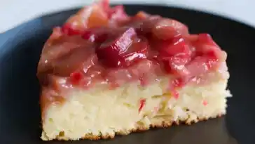 Veganer Rhabarberkuchen