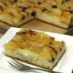 Apfelkuchen Rezept mit Hefeteig W2xEX 2x