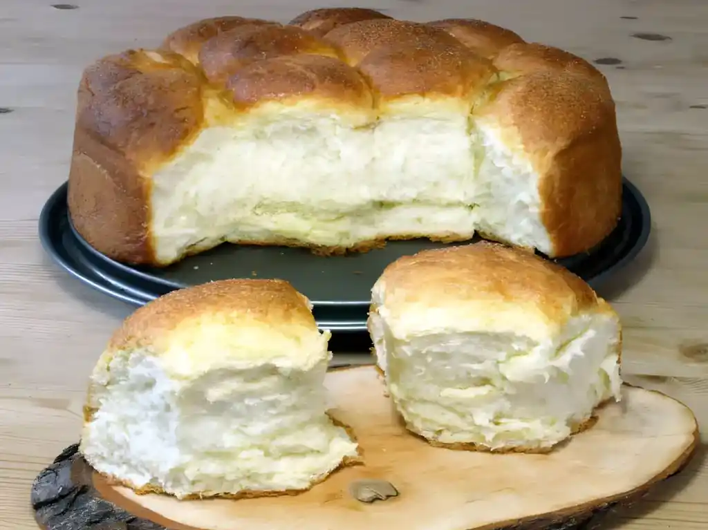 Buchteln mit Vanillesoße