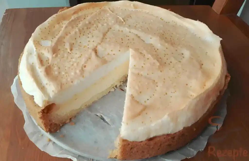 Quarktorte mit Baiser – Tränchenkuchen