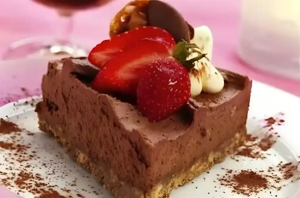 Schokoladenmousse-Kuchen