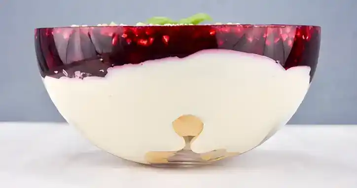 Windbeutel Schicht Dessert