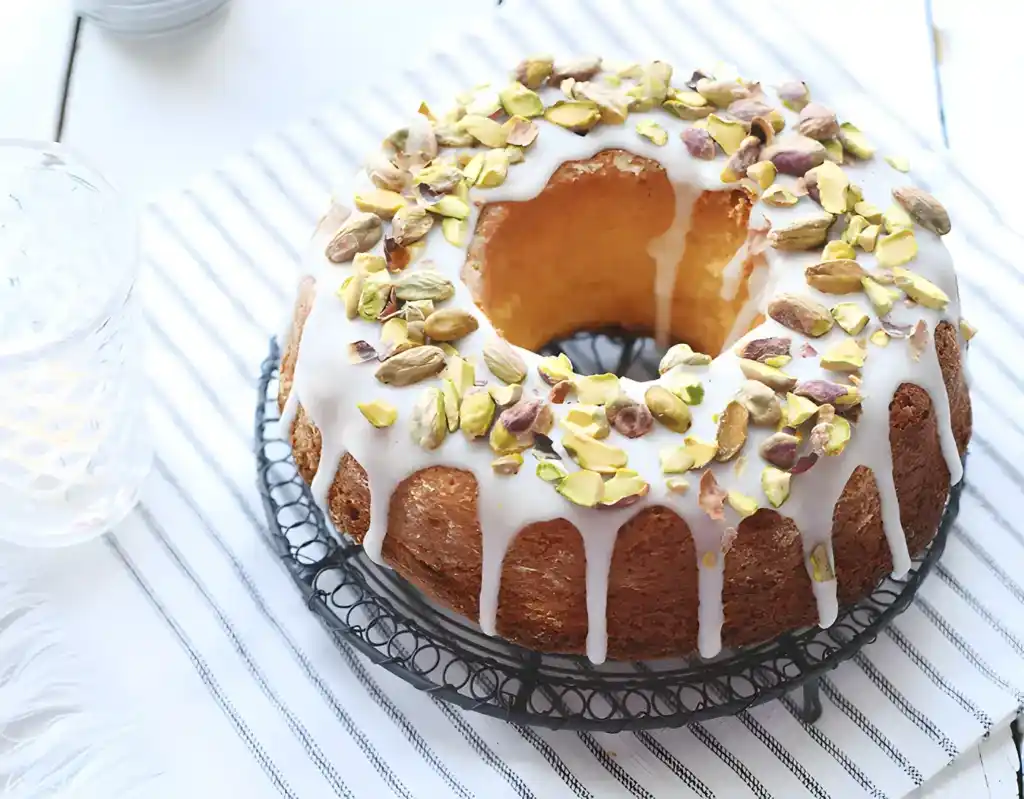 Zitronenkuchen mit Mascarpone