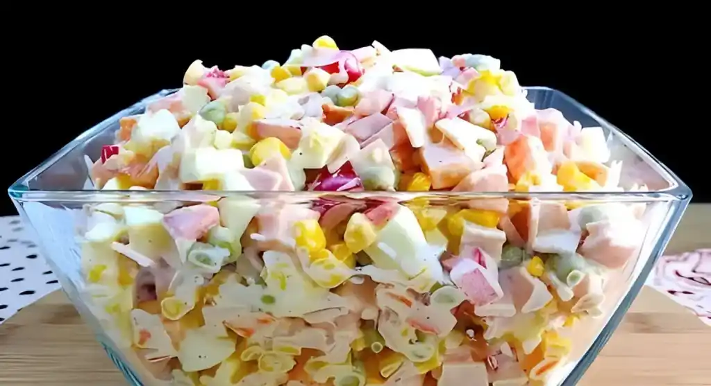 5 Minuten Weihnachtssalat, der beste salat überhaupt