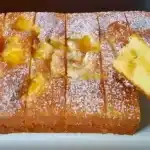 Aprikosenkuchen mit 3 Aepfel in 50 Minuten fertig gebacken1