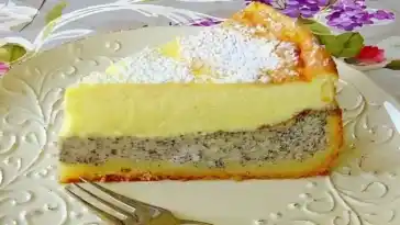 Backe ich 2x im Woche Schmandkuchen mit 150 g Mohn in 1 Stunde fertig gebacken1