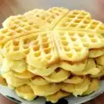 Belgische Vanille Joghurt Waffeln in 1 Minute1