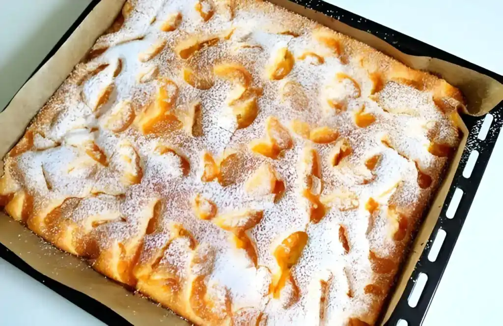 Blechkuchen mit Mandarinen ich nehme 5 Eier und backe es in 15 Minuten