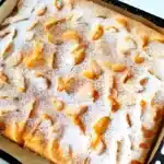 Blechkuchen mit Mandarinen ich nehme 5 Eier und backe es in 15 Minuten1