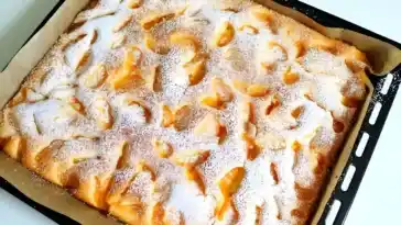 Blechkuchen mit Mandarinen ich nehme 5 Eier und backe es in 15 Minuten1