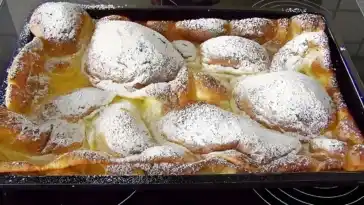 Das backe ich regelmaessig Ofenpfannkuchen in 3 Minuten im Backofen1