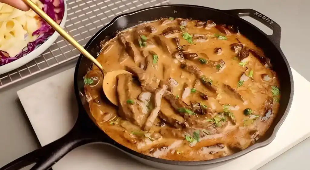 Das bereite ich 3x Pro Woche, Boeuf Stroganoff unglaublich lecker!