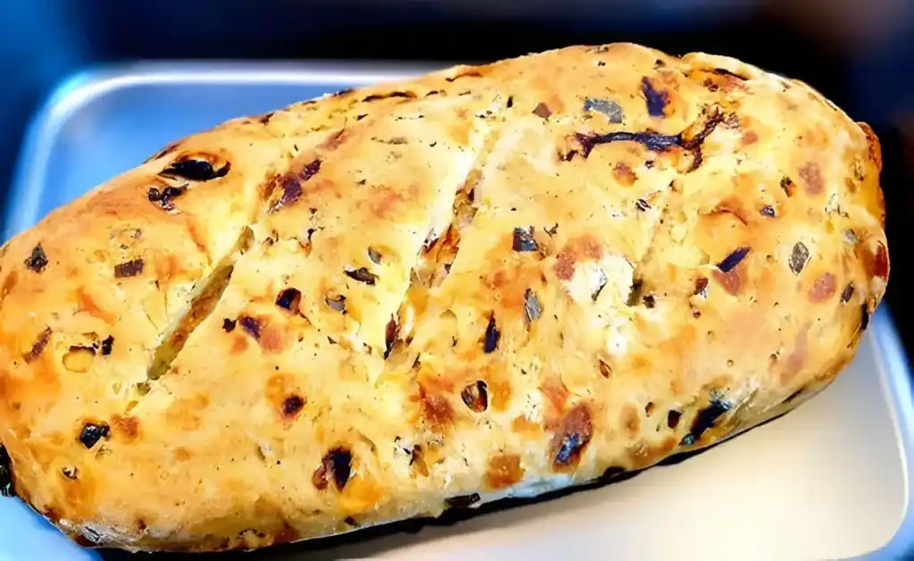 Den backe ich fast jeden Tag, Zwiebelbrot ohne Hefe