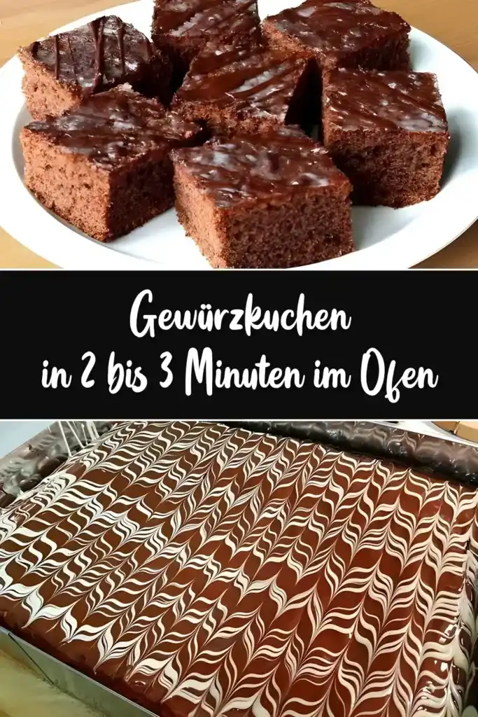 Gewürzkuchen in 2 bis 3 Minuten im Ofen, ein altes Generationsrezept 1 Gewuerzkuchen in 2 bis 3 Minuten im Ofen ein altes Generationsrezept
