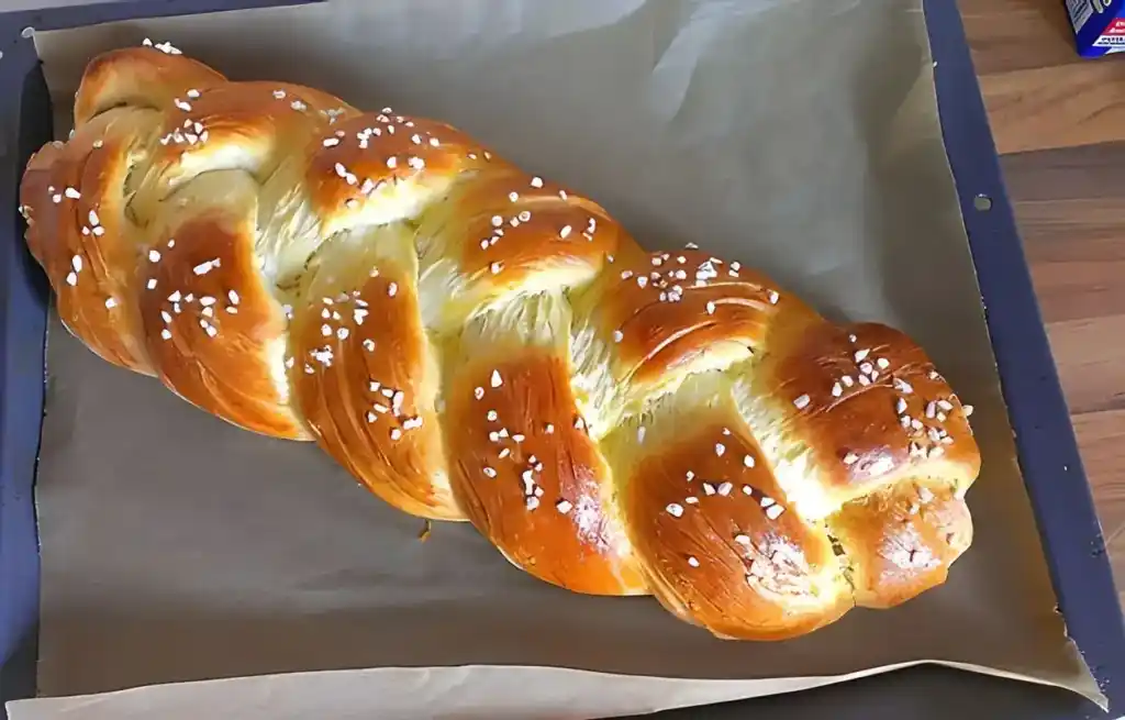Ich backe sicher nur 300 g Milch und 550g Mehl, Hefezopf von Uroma