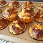 Ich bin suechtig Muffins mit 50 g Schokolade in 20 Minuten gebacken1