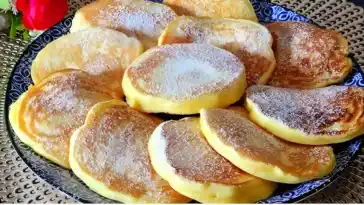 Ich konnte sie fast jeden Tag essen Apfel Joghurt Pfannkuchen in 3 Minuten1