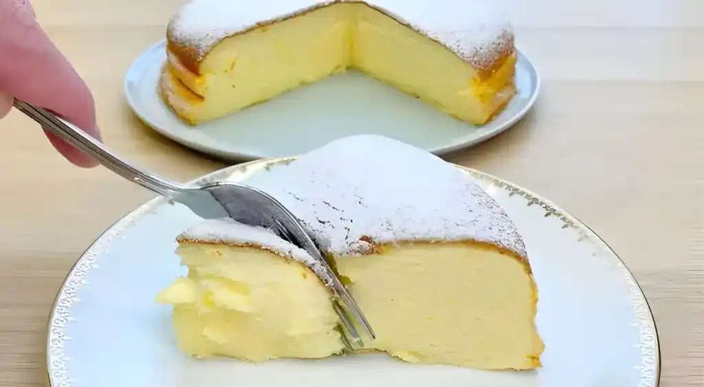 Ich nehme 100 g Puddingpulver und 450ml Joghurt, Supercremiger Joghurtkuchen