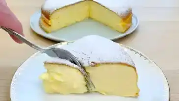 Ich nehme 100 g Puddingpulver und 450ml Joghurt Supercremiger Joghurtkuchen1