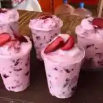 Joghurtdessert mit 800g Erdbeeren in 3 Minuten gezaubert1