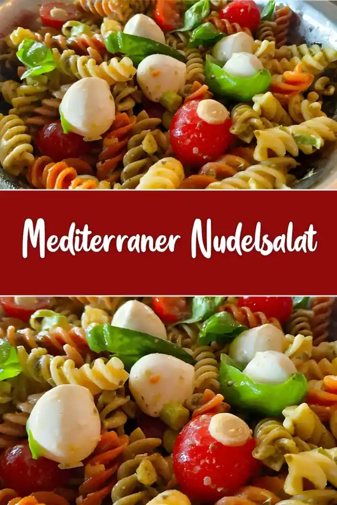 Mediterraner Nudelsalat – Eine Geschmacksexplosion für deine Grillgerichte