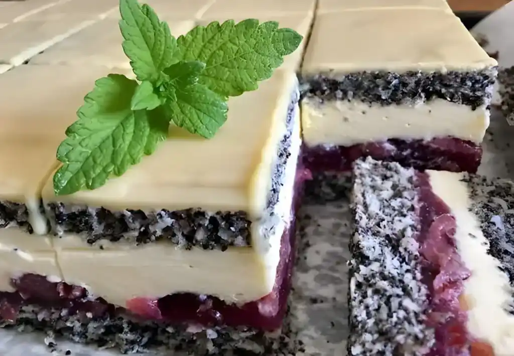 Mohn Kirschkuchen, wahnsinnig lecker