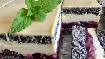 Mohn Kirschkuchen wahnsinnig lecker1
