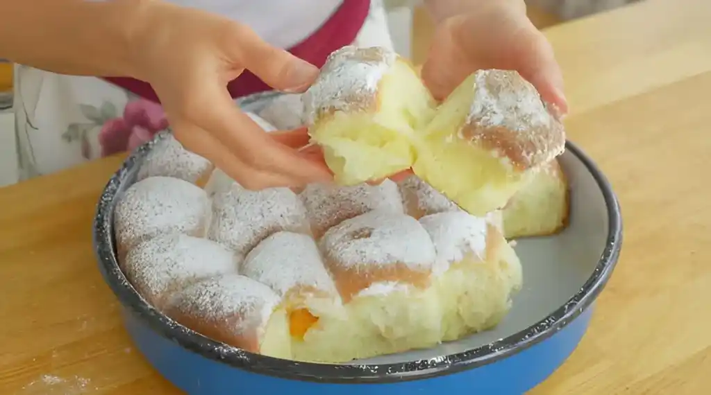 Omas Ofenfrische Buchteln die man immer essen konnte, nur 450g Mehl!