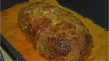 Paprika-Feta-Hackbraten aus dem Backofen In 30 Minuten fertig