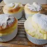 Quark Muffins mit 1 Packung Pudding in wenigen Minuten bereit fur den Ofen1